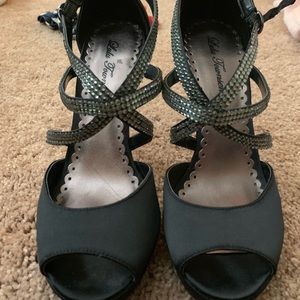 Lulu Townsend black stilettos